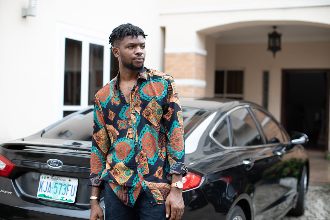Man standing outside