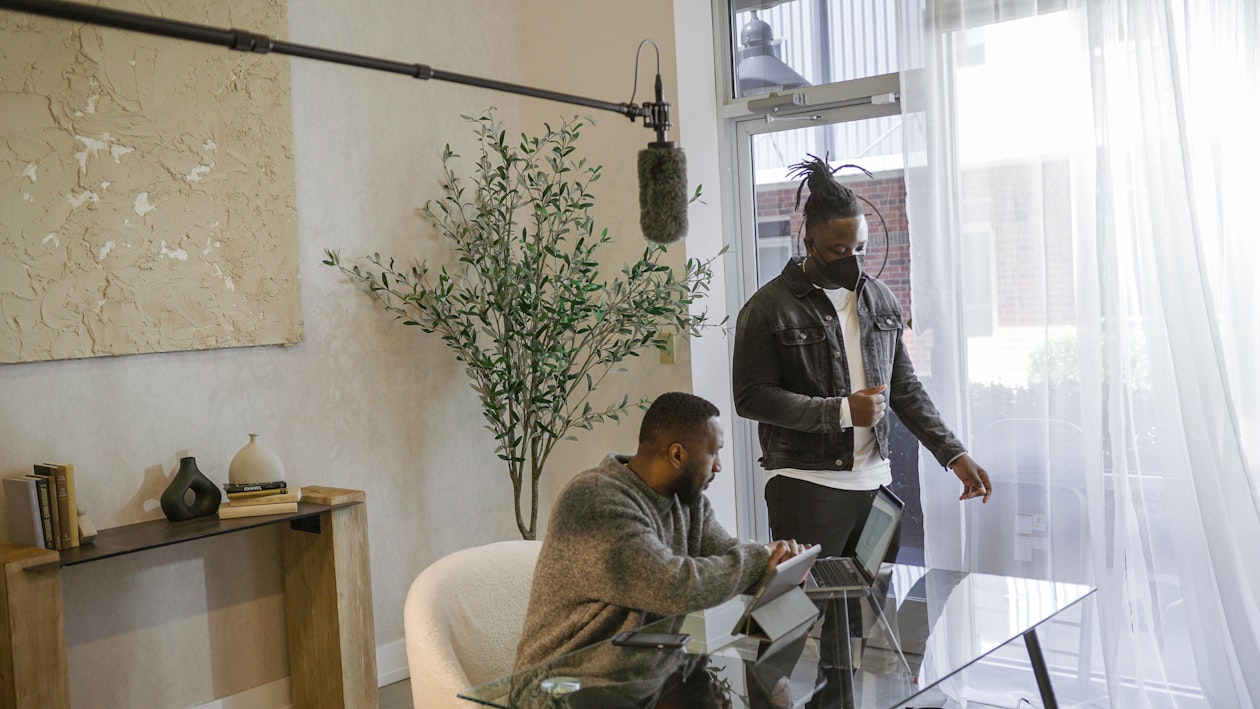 Black Men at the Office (Working)
