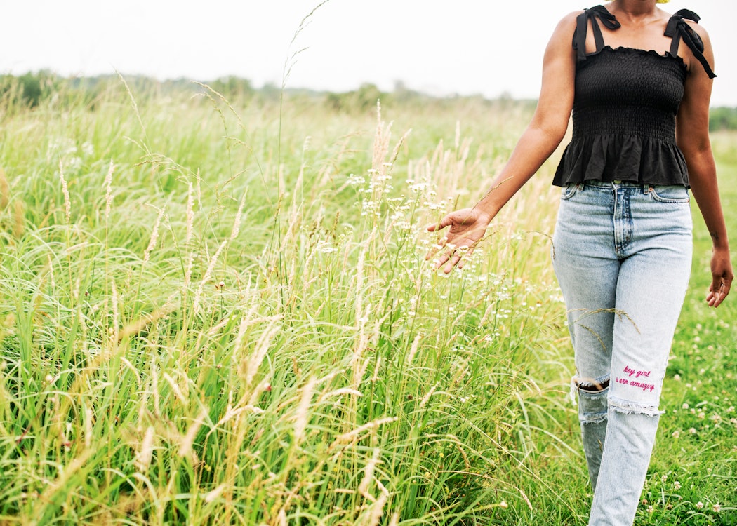 Woman in Field