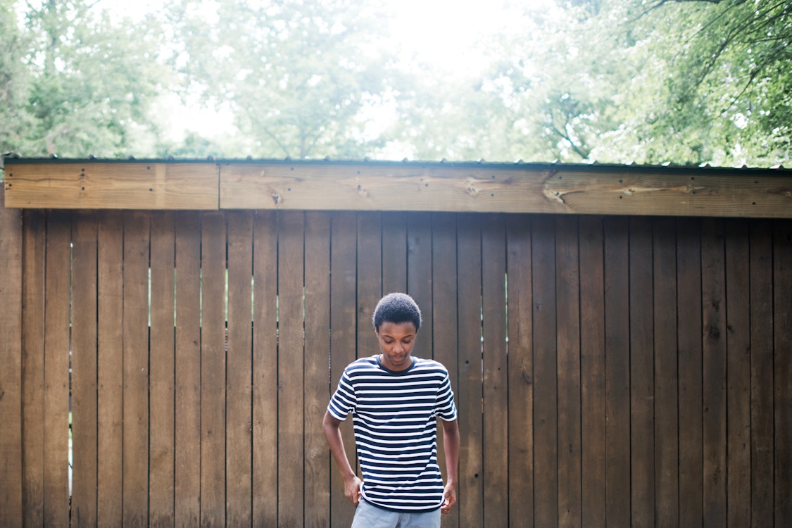Young Man Outdoors