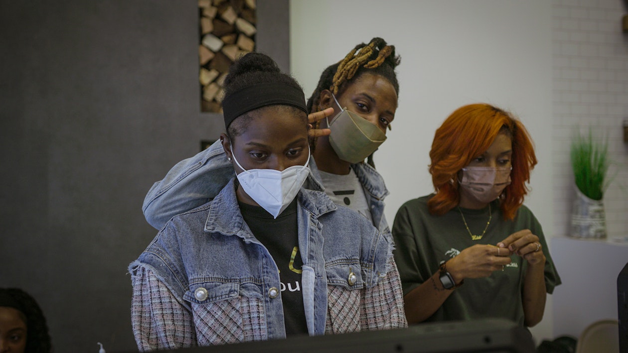 3 Black Woman at Workplace